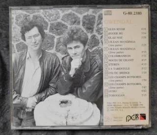 Lote 2 CDs Gwendall Folk.