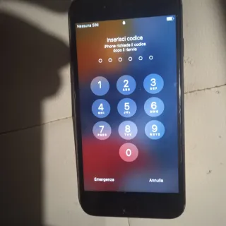 iPhone 7 nero/argento