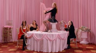 Arpa Mangoré Rosa - 37 Cuerdas