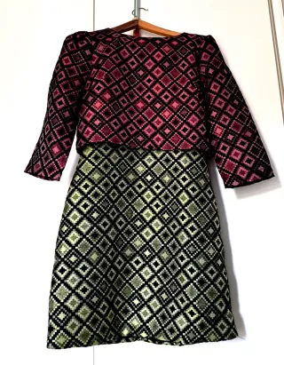 Abito fantasia rombi