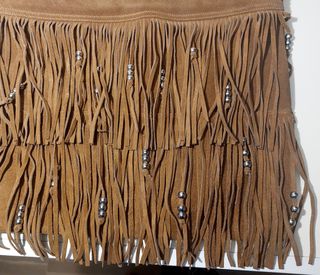 Bolso hippie estilo vintage boho chic de serraje