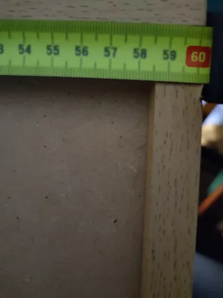 Cómoda de armario de madera