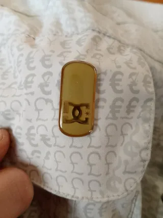 Chaqueta DC Gris y Blanca