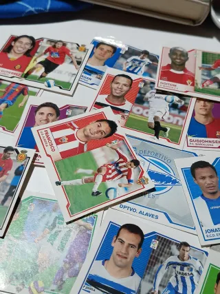 Lote 26 cromos Liga 2007/08