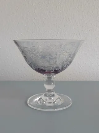 Copas de cristal Bohemia multicolor