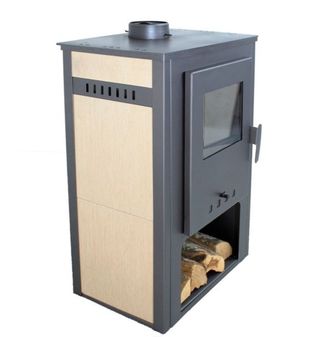 Estufa de leña nueva SAMIRA 10.56 kW BAR1014