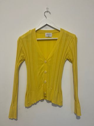 Cárdigan amarillo Compañía Fantástica Talla S