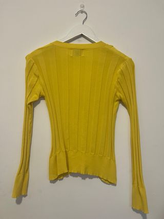 Cárdigan amarillo Compañía Fantástica Talla S