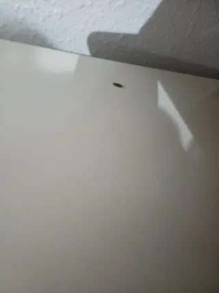 Mesa esquinera escritorio Ikea blanca