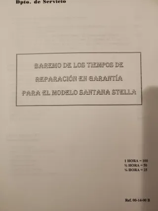 Manual xe taller Suzuki Santana Stella