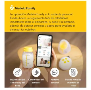 Sacaleches Medela manos libres nuevo con etiquetas