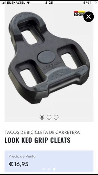 Look Keo Grip Negras