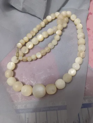 Collana vintage madreperla