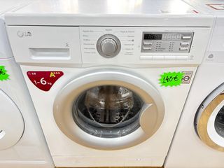GARANTÍA. LAVADORA LG 6 KILOS 1000 A+++