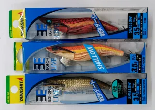 Lotes de señuelos Yamashita EGI-OH LIVE..