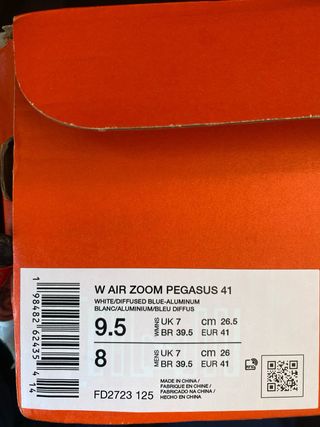 Zapatillas Nike Pegasus Mujer Talla 41