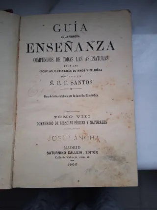 Guía de la primera enseñanza