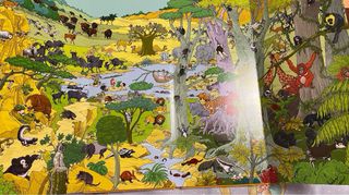 Busca y encuentra entre los animales