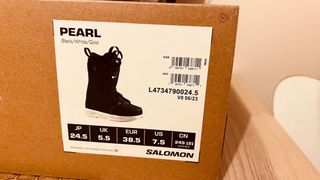 Botas Snowboard Salomon Pearl Mujer Talla 38.5