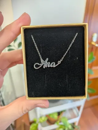 Collar Nombre Plata 925 personalizado
