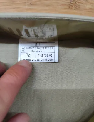 Camicia Militare Esercito Italiano 18,5R Nuova XL