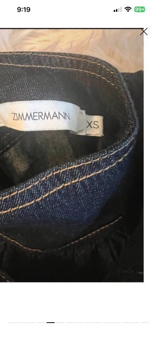 Blusón Zimmermann Talla Única Azul