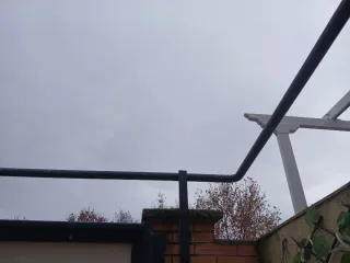 Estructura metálica para techo/toldo