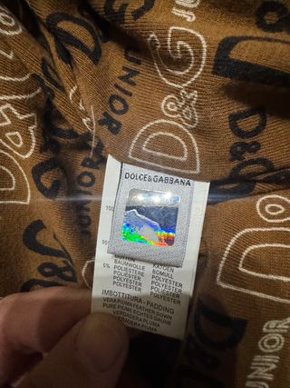 Piumino Dolce & Gabbana Bianco taglia 12 anni
