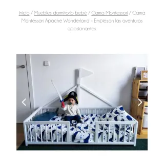 Cama Montessori 140x70 Cool Dreams sin abrir