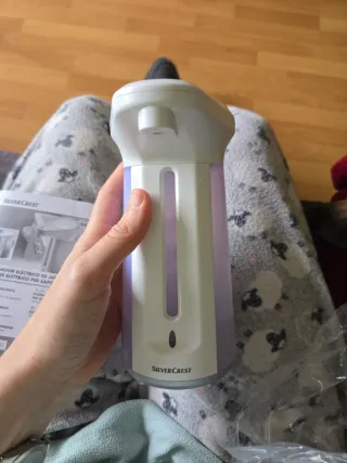 Dispensador jabón eléctrico pilas SilverCrest