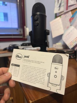 Micrófono Blue Yeti Negro