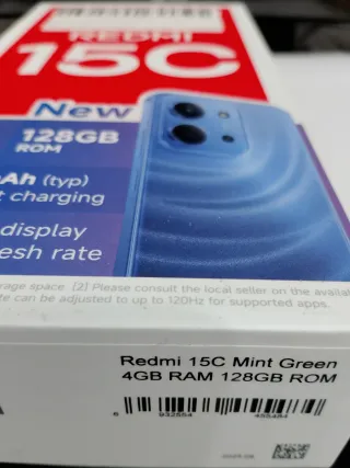 Xiaomi Redmi 15C 128GB Sin estrenar Nuevo