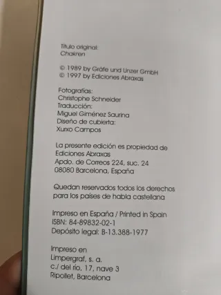 CHAKRAS LOS SIETE CENTROS ENERGETICOS
