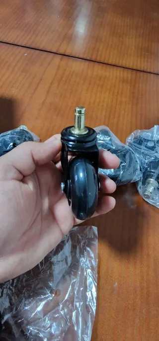 Ruedas para silla de oficina (5 unidades)
