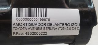 AMORTIGUADOR DELANTERO IZQUIERDO TOYOTA AVENSIS BERLINA (T25) 2.0 D4-D Executive Sedán (4-ptas)   |   05.06 - 12.08