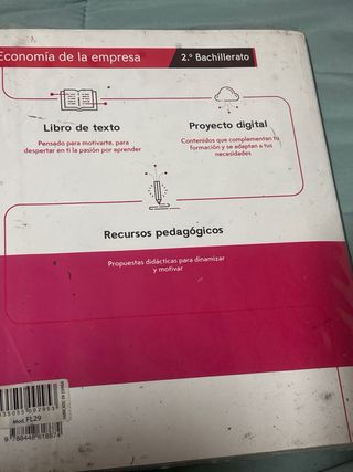 Economía de la empresa 2.º Bachillerato