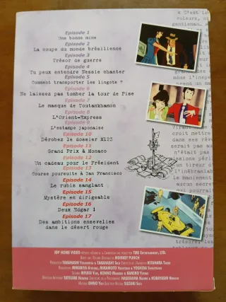 Lupin III Serie Anime (17 Capítulos)