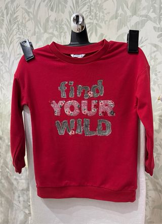 Sudadera Roja Mayoral Talla 6