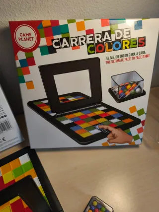 Juego de Mesa Carrera de Colores