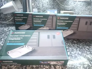 Bandeja magnética pinzas, tornillos