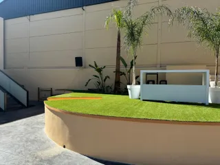Instalación césped artificial