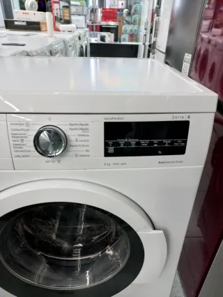 Lavadora Bosch Serie 6 8.0kg 1400rpm A+++