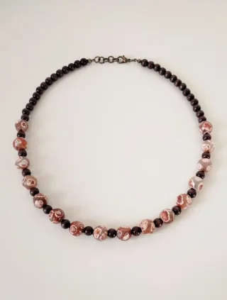 Collana con Agata Tibetana