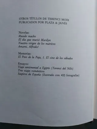 EL BESO DE PETER PAN (EL PESO DE LA PAJA 2)