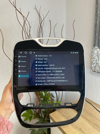 Pantalla radio de coche para Renault Clio