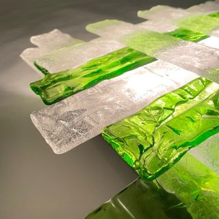 Aplique Mazzega Murano XXL 1970s Cristal