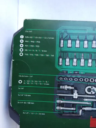 Set de llaves de carraca Parkside