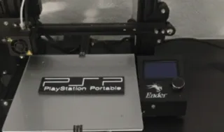 Logo PSP PlayStation Portable Impreso 3D