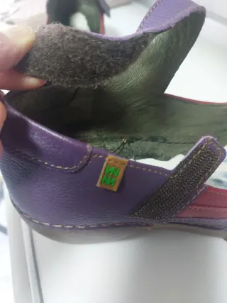 Zapatos El Naturalista Morado/Rojo Talla 40