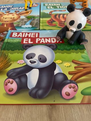 5 Libros de la colección Animales del Zoo